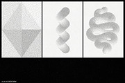 Stipple 2 - 100 dotted objects, an Object Graphic by kloroform (Thumbnail 9 of 21)