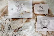 Delicate Wedding Design., a Decorative Illustration by Designwork (Thumbnail 9 of 16)
