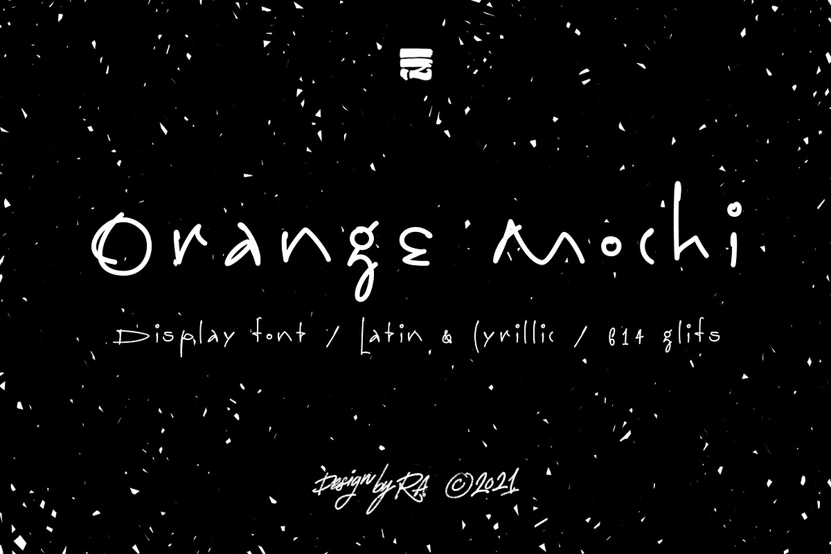 Orange Mochi - Display Font, a Slab Serif Font by Diacritics (Photo 1 of 6)