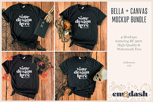 Bella Canvas 3001 Halloween Bundle 1