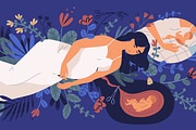 Pregnant woman. Abortion concept, a Healthcare Illustration by Good Studio (Thumbnail 2 of 3)