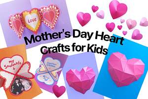Mother's Day Heart Card Printable