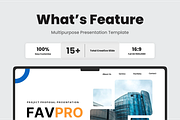 Favpro - Project Proposal PowerPoint, a Presentation Template by SquidPixey (Thumbnail 2 of 6)
