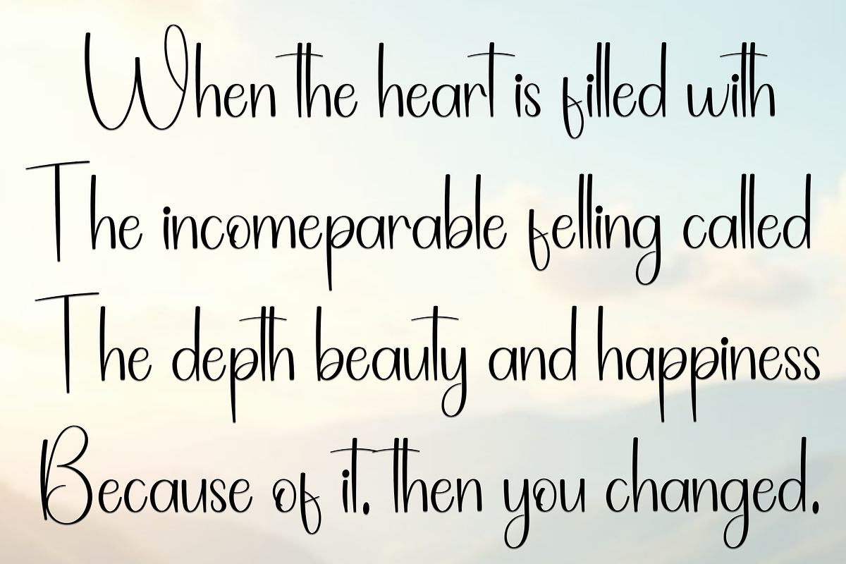 Homemade, a Handwritten Font by FreshTypeINK (Photo 7 of 8)