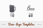 4 Beer Logos, a Branding & Logo Template by Zhemchuzhina (Thumbnail 5 of 5)