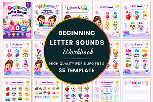 Beginning Letter Sounds Workbook