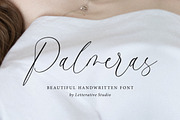 Palmeras Beautiful Handwritten Font, a Script Font by Letterative Studio (Thumbnail 1 of 6)