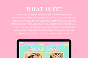 Rainbow Social Media Banners, a Social Media Template by SunshineStudioBoutique (Thumbnail 2 of 8)