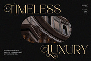 Luxany - Elegant Serif Font, a Serif Font by Inviline.co (Thumbnail 9 of 10)