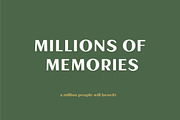 Glatic - Vintage Modern Typeface, a Sans Serif Font by Yukita Creative (Thumbnail 2 of 12)