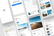 My Trip - Travel App UI Kit, an UI Kit Template by iDoodle Studio (Thumbnail 2 of 4)