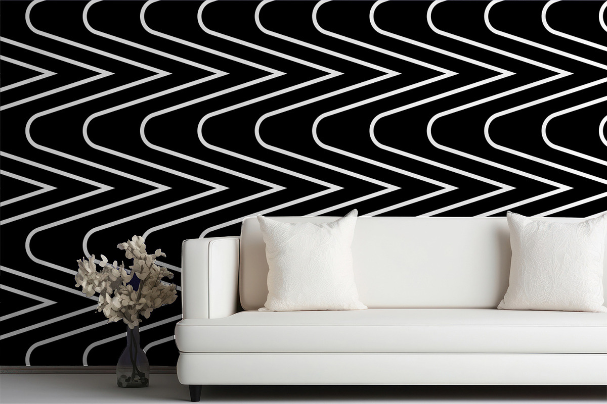 Dark Geometric Lines, a Graphic by MalyskaStudio (Photo 2 of 5)