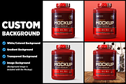 5lb Whey Protein Jar Mockup B2-Pro, a Packaging Mockup by Design Warlord (Thumbnail 11 of 16)