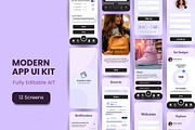 BNPL Mobile App UI, a Templates & Theme by studiogstock (Thumbnail 1 of 2)