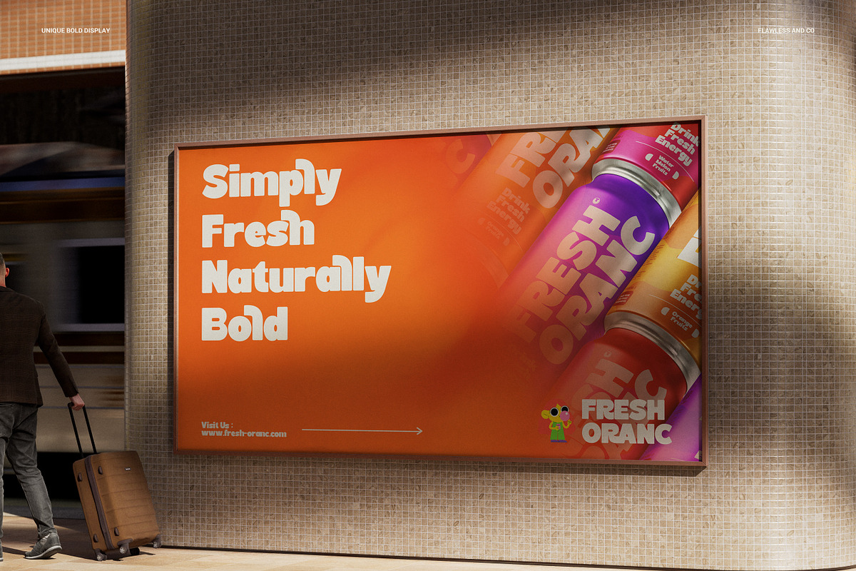 Nakila - Bold Unique Display Font, a Sans Serif Font by Flawless And Co (Photo 5 of 10)