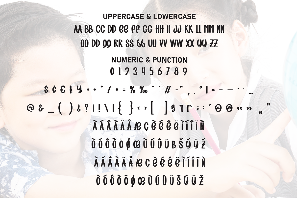Happy School | Script Font, a Script Font by Scratchones (Photo 7 of 8)