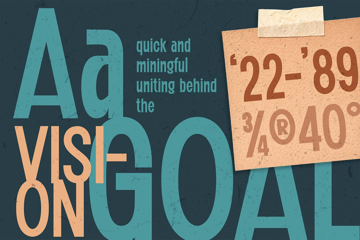 Nalcom Font, a Sans Serif Font by Rasiorise Studio (Photo 8 of 10)