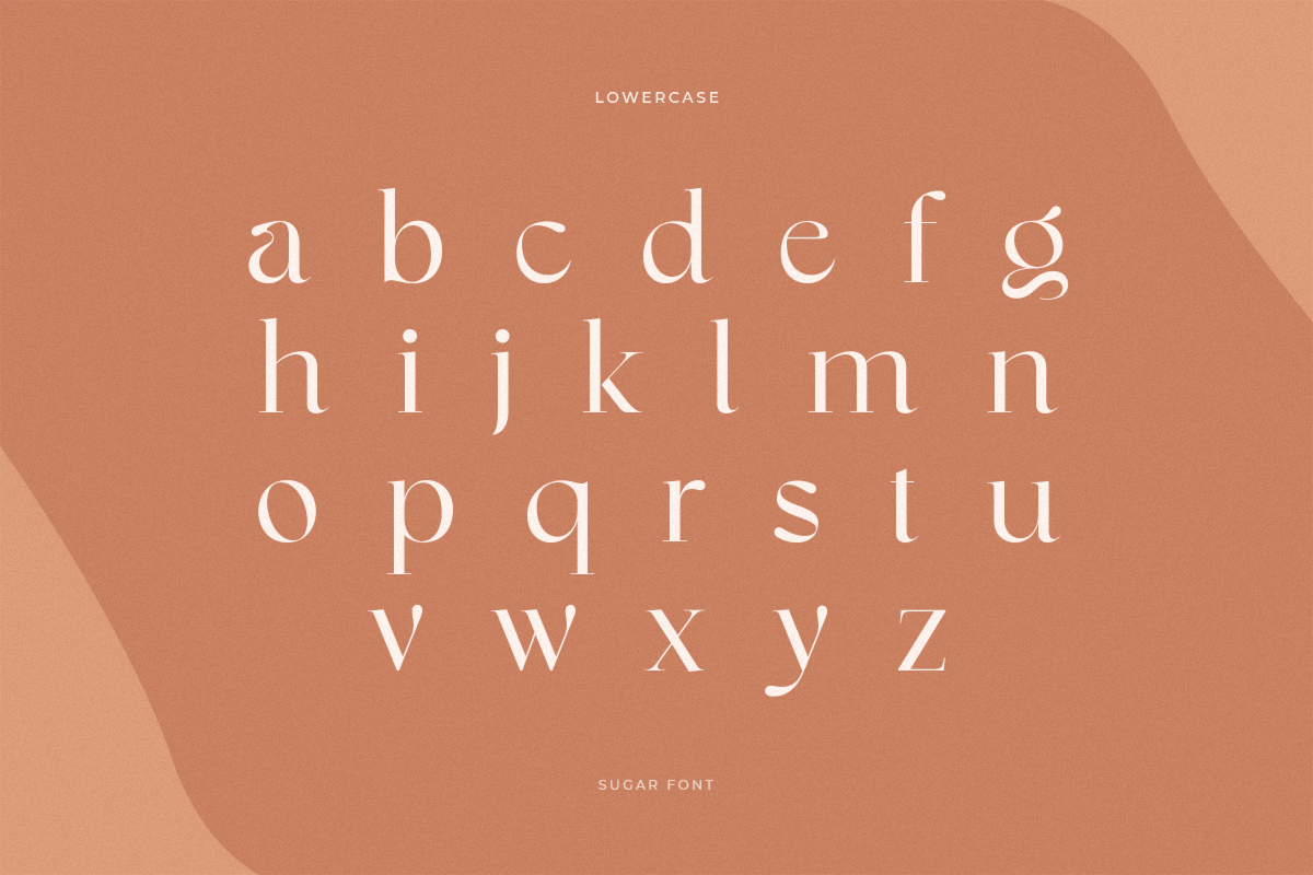 Sugar - Gorgeous Modern Font, a Font by Sensatype (Photo 7 of 20)