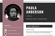 Resume Template / Cv Template, a Resume Template by Symie Design (Thumbnail 9 of 9)
