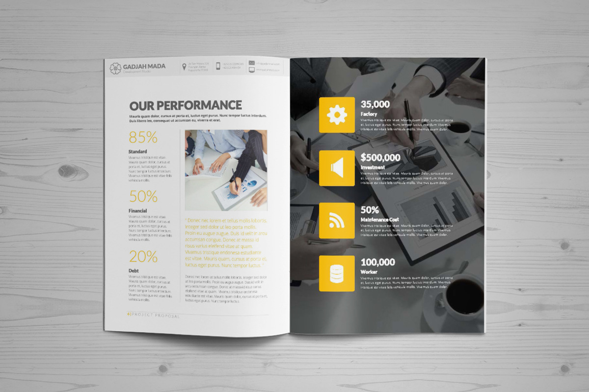 Proposal Template, a Stationery Template by binangkit (Photo 8 of 19)
