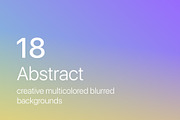 18 Abstract blurred backgrounds, a Texture Graphic by karetniy (Thumbnail 1 of 4)