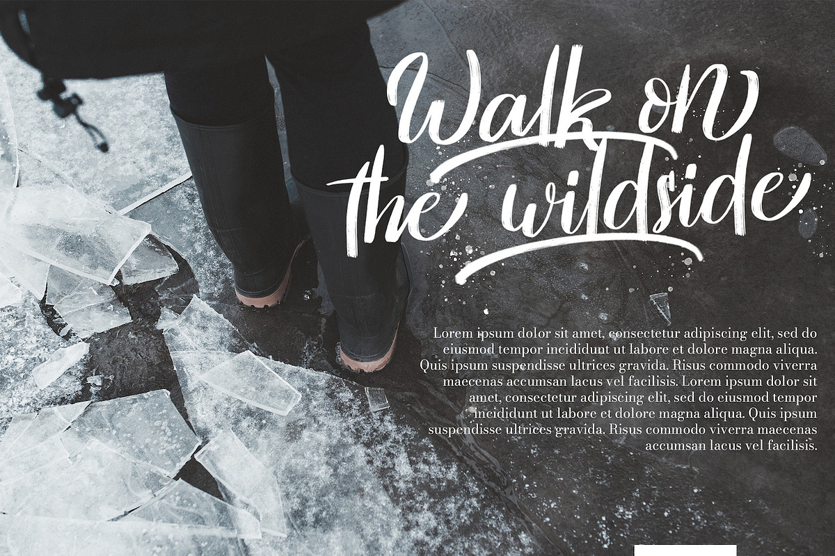 Hontizema - Handwritten Font, a Script Font by StringLabs (Photo 9 of 12)
