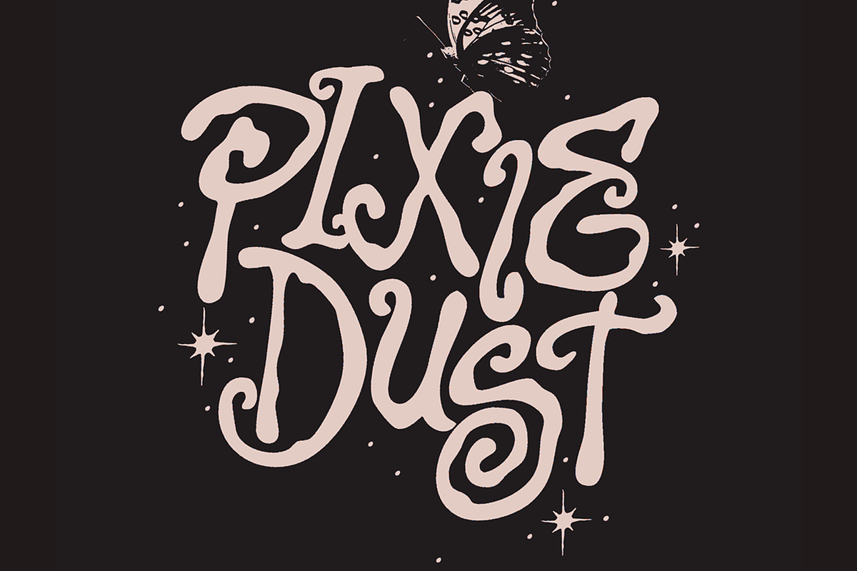 Pixie Dust Hand Drawn Font, a Handwritten Font by Tom Gordon Design (Photo 1 of 4)