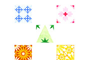 Spanish Hand-Painted Azulejo Tiles, a Pattern Graphic by La Caleya patterns (Thumbnail 3 of 7)