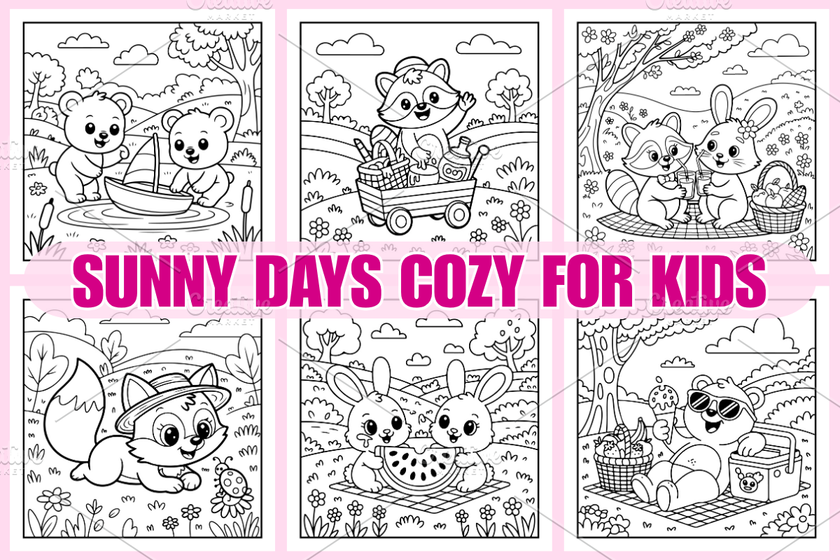 Sunny Days Cozy For Kids, a Decorative Illustration by Coco Bloom (Photo 1 of 3)