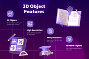 Education Object 3D, an Object 3D Model by kerismaker (Thumbnail 2 of 9)