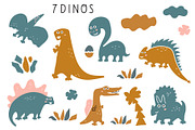 Dinosaurs, an Animal Illustration by cutelevindesign (Thumbnail 2 of 11)