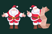 Santa claus character illustration, a Decorative Illustration by AdamHasan (Thumbnail 2 of 5)