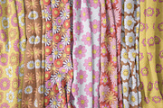 Smiley Flowers Retro Patterns, a Pattern Graphic by Tiger and Flower (Thumbnail 2 of 20)