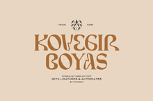 Kovegir Boyas - Mystical Luxury Font