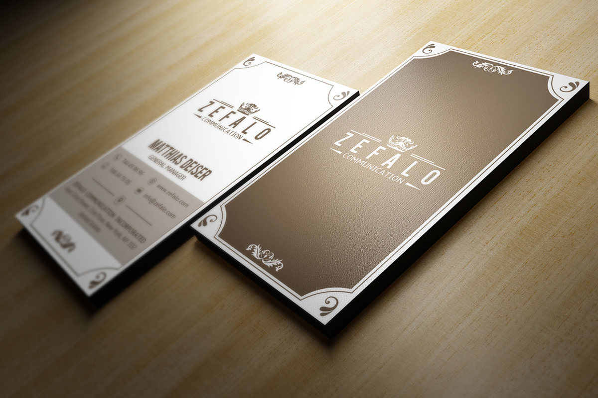 Retro Business Card, a Business Card Template by Marvel (Photo 2 of 3)