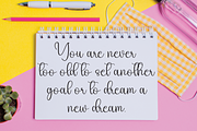 Darling Happy | Script Font, a Handwritten Font by Scratchones (Thumbnail 3 of 9)