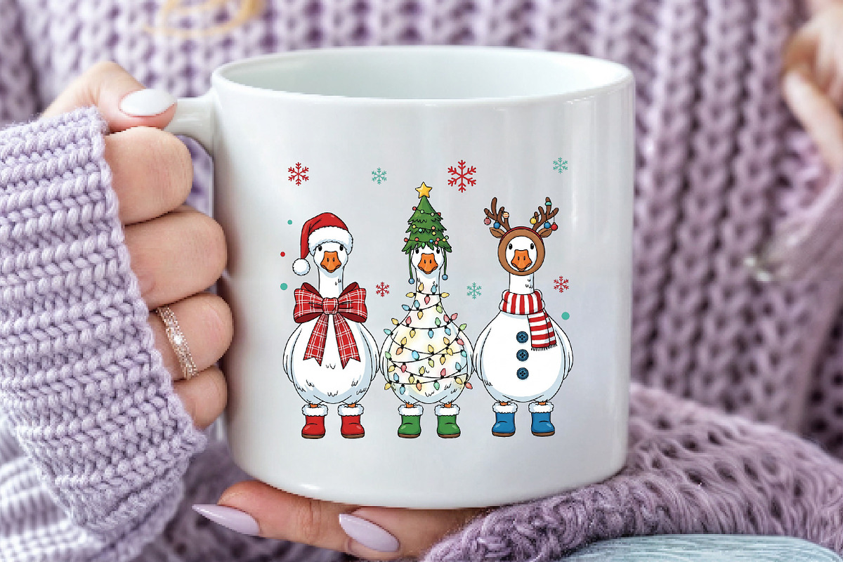 Funny Christmas Goose Png Christmas, an Illustration by Dream Creation (Photo 4 of 5)