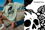 F-CAW-F Crow Sublimation PNG Set2, an Animal Illustration by Heather Green Designs (Thumbnail 2 of 9)