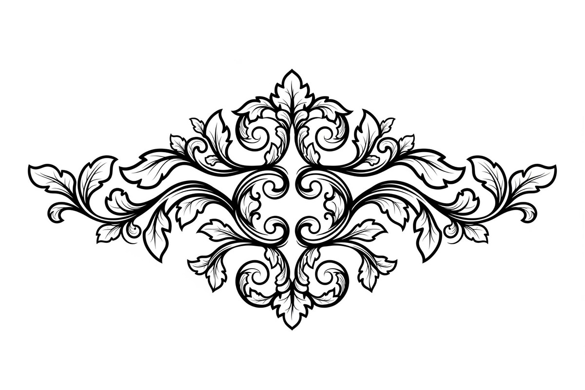 Vintage Baroque Ornament Frames, an Illustration by Designs_River (Photo 19 of 31)