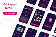 Lagunya - Music Apps Mobile Ui Kit, an UI Kit Template by Lumina_ui_ux202 (Thumbnail 4 of 6)
