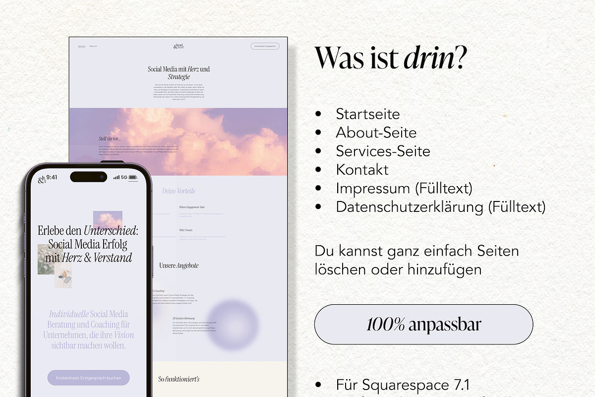 Squarespace Template Coach, a Squarespace Template by shapeshifter's friend (Photo 6 of 8)