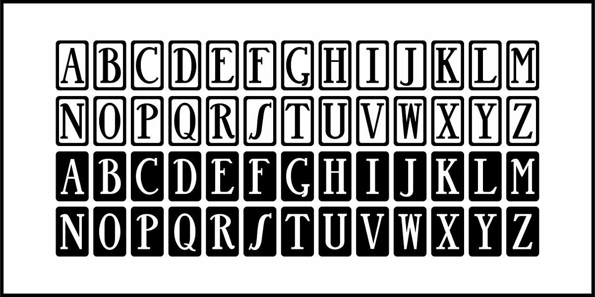 Keyden Drop Caps JNL, a Font by Jeff Levine Fonts (Photo 3 of 5)