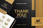 Luxury Real Estate Logo Collection, a Branding & Logo Template by Rukuru Studio (Thumbnail 6 of 6)