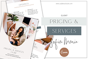 Sofia Marie Pricing & Services Guide, a Templates & Theme by Lady Boss Studio (Thumbnail 5 of 9)