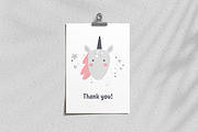 Unicorns in the garden kids clipart, a Decorative Illustration by Leysan Shayak (Thumbnail 14 of 14)