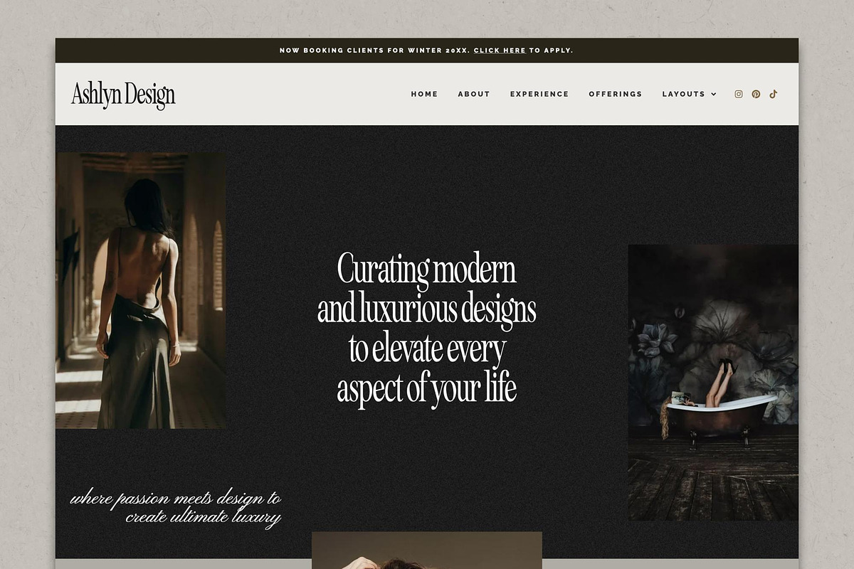 Ashlyn WordPress Theme, a WordPress Template by Pix & Hue (Photo 4 of 5)