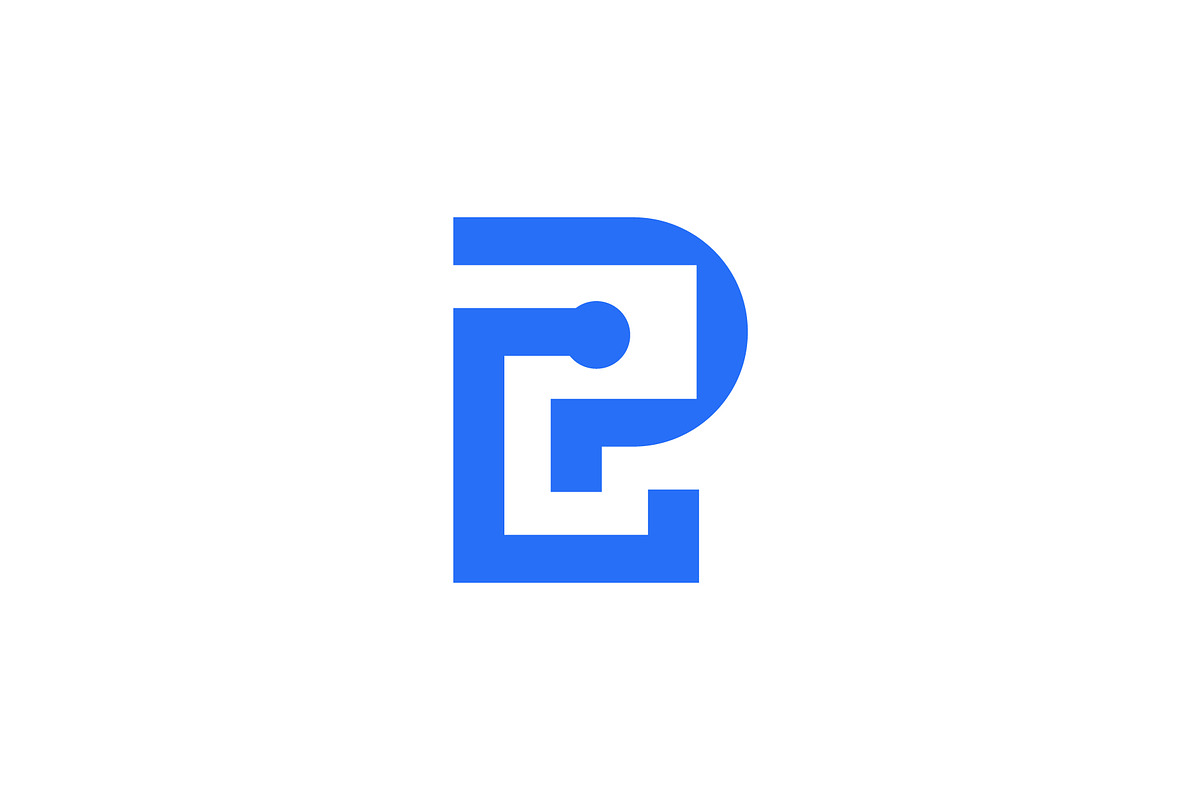 CP letter monogram logo template, a Branding & Logo Template by Logodesignpond (Photo 1 of 2)
