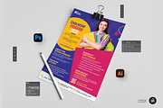 Scholarship Program Flyer Template, a Flyer Template by Aam360 (Thumbnail 3 of 3)
