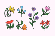 Sunny Blooms Illustration Set, an Object Illustration by The Isian (Thumbnail 11 of 16)