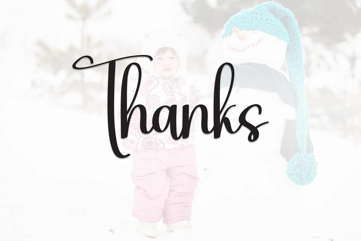 Babysnow | Script Font, a Handwritten Font by Scratchones (Photo 8 of 9)